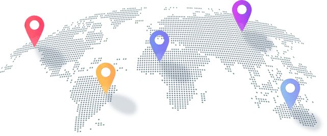 IPTV N1 Global Server Network Map